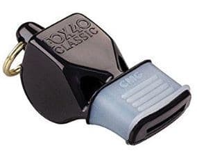 Silbato Fox 40 Clásico con protector dental de silicona