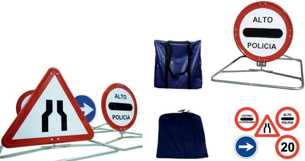 Kit señalización policial