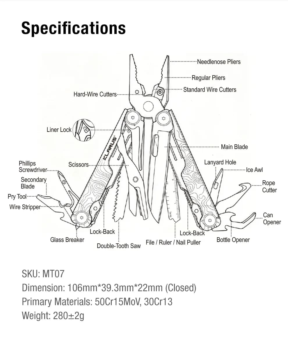 HERRAMIENTA MULTIFUNCIÓN KLARUS - 5