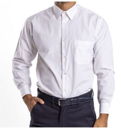 Camisa Blanca Gala Manga larga