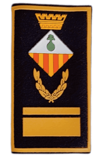 CHARRETERA PVC CON ESCUDO