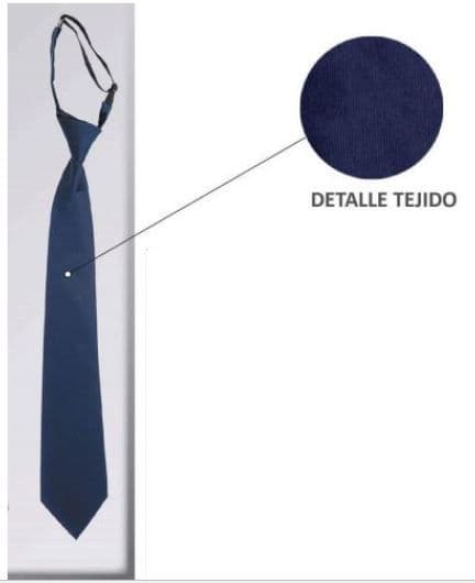 Corbata baby con goma de seguridad