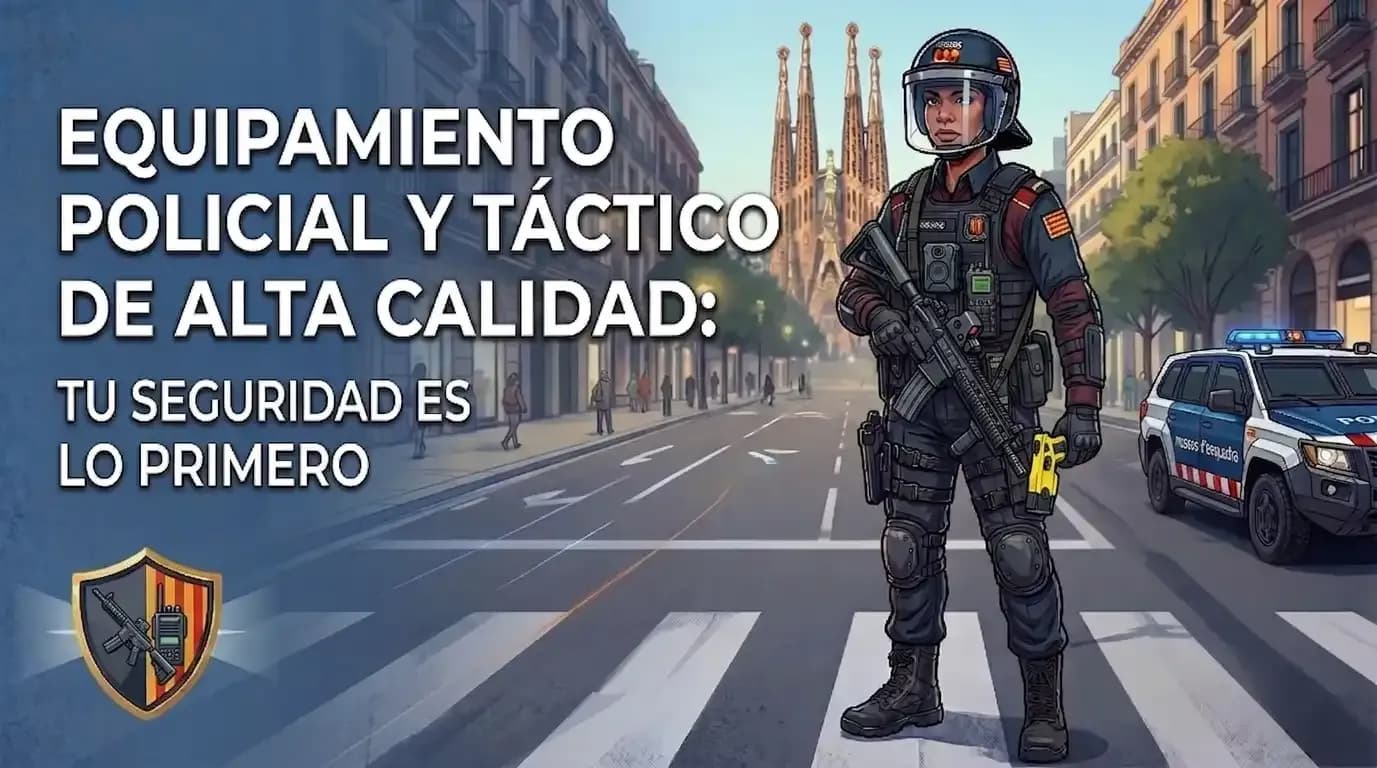 Equipamiento Policial y Táctico de Alta Calidad: Tu Seguridad es lo Primero