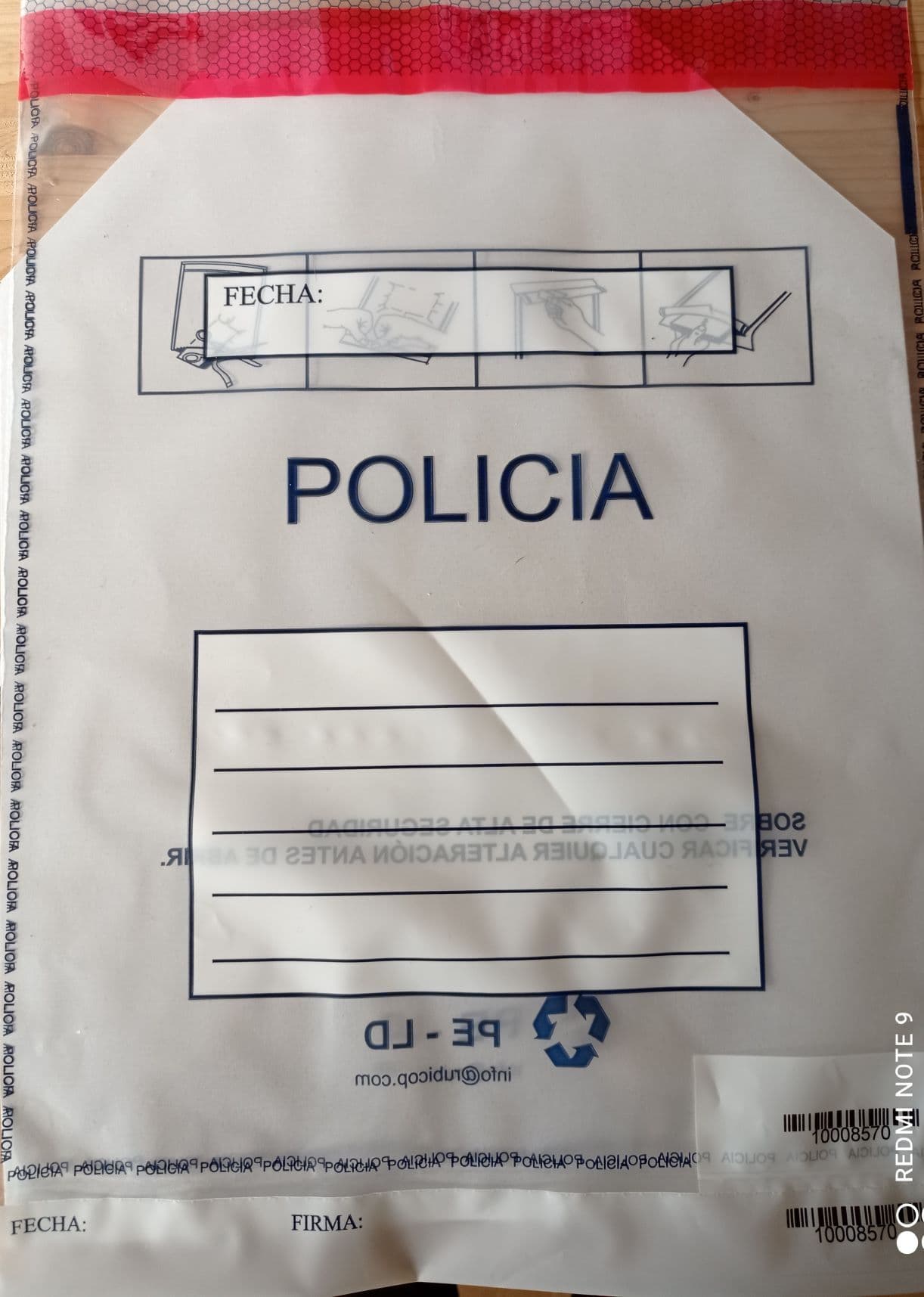 BOLSA CUSTODIA 29X39