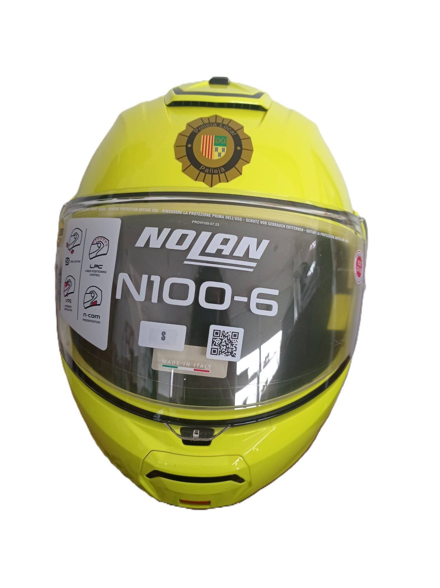 CASCO NOLAN N90.3 GT HIGHLINE N-COM LED YELOW